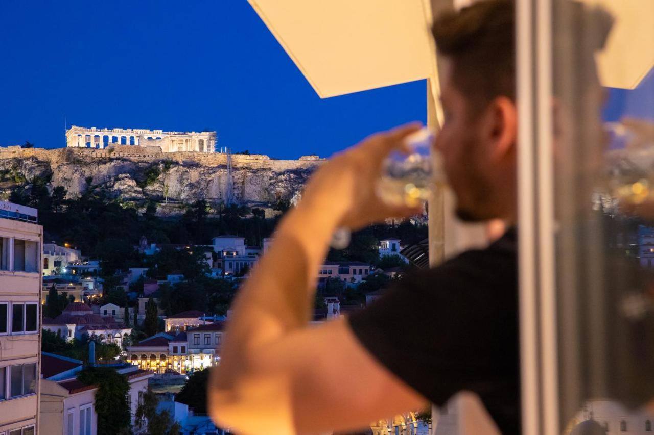 Acrolights By Night Apartment Athens Exterior photo